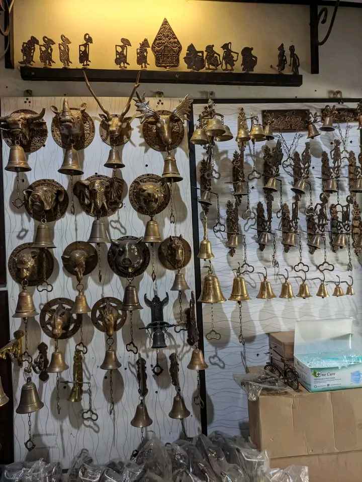 Handle Pintu Kuningan Bulat